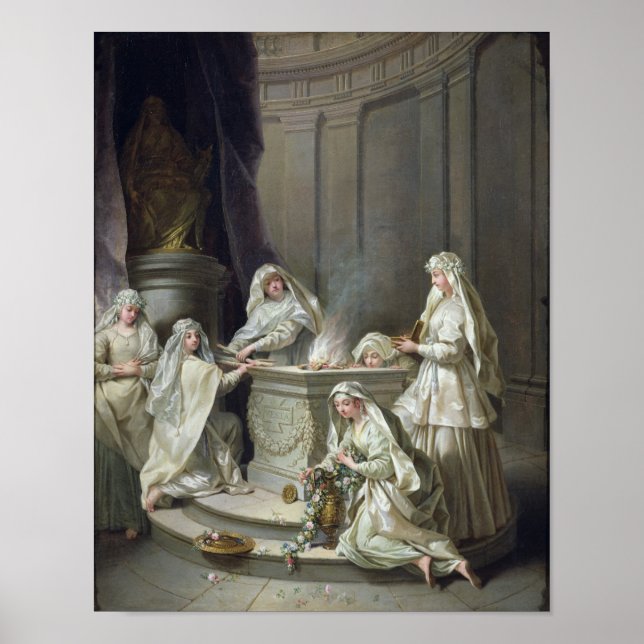 Affiches Vestal Virgins, 1727 (Devant)