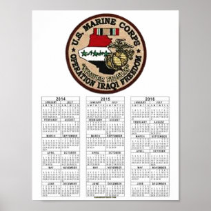 AFFICHES VÉTÉRAN D'USMC IRAK