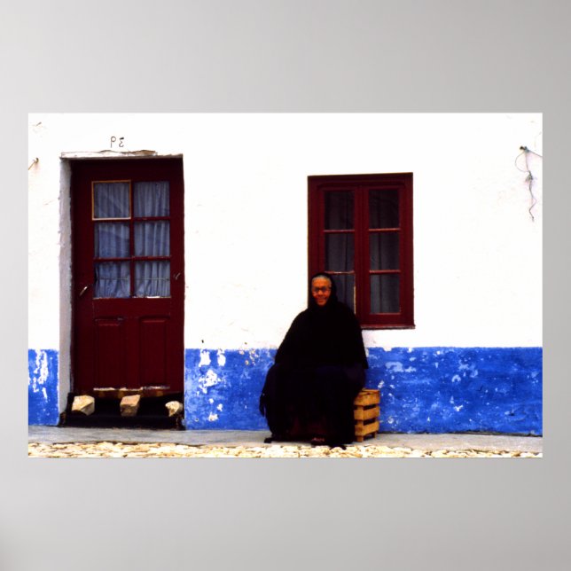 Affiches Veuve, Nazarré, Portugal (Devant)