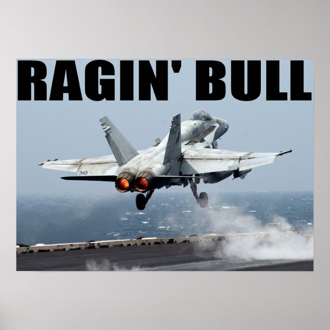 Affiches VFA-37 Ragin' Bull (Devant)