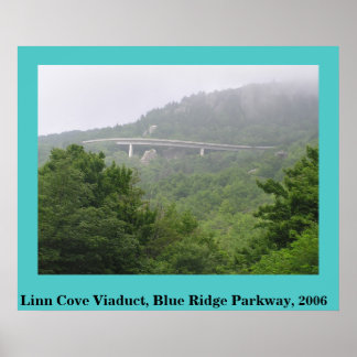 Affiches Viaduc de Linn Cove Blue Ridge Parkway