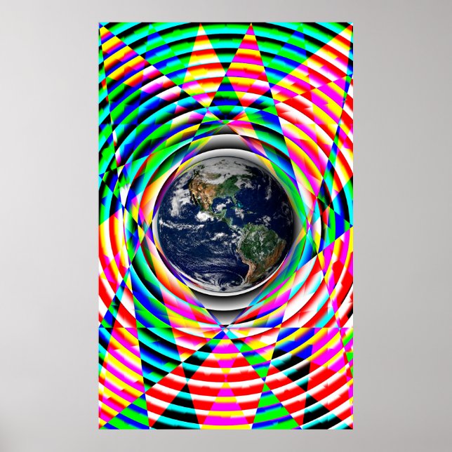 Affiches Vibes de la Terre par Kenneth Yoncich (Devant)