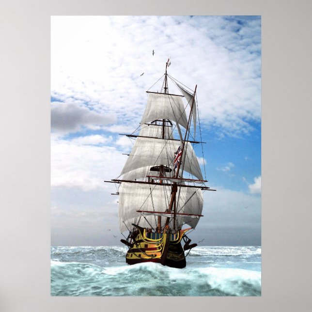 Affiches Victoire de H M S (Devant)