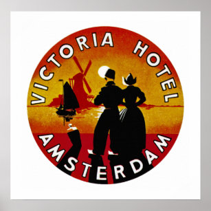 Affiches Victoria Hotel Amsterdam