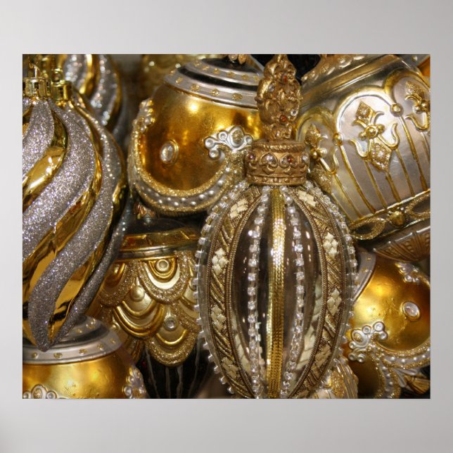 Affiches Victorian Christmas Tree Decorations (Devant)