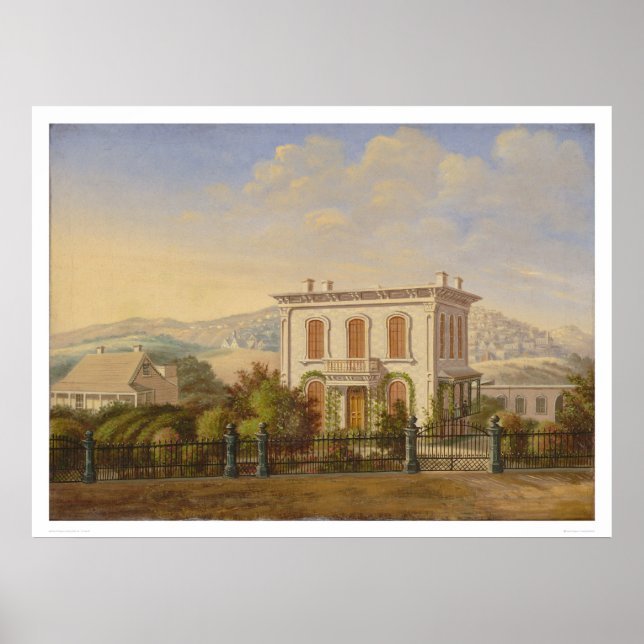 Affiches Victorian Residence, San Francisco, Californie. (1 (Devant)