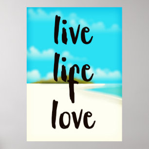 Affiches Vie Amour inspiration citation