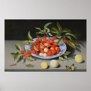 Affiches Vie morte des cerises et des pêches