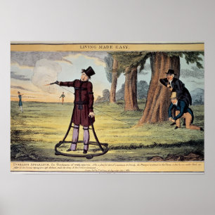 Affiches Vie rendue facile ; appareil de duel