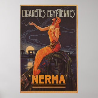 Affiches vieille collection de publicité, vintage, fumer