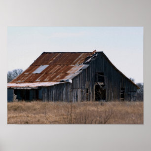 Affiches Vieille grange 37 du Texas