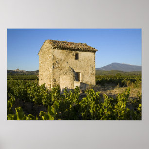 Affiches Vieille maison du Comtat Venaissin, Vaucluse,