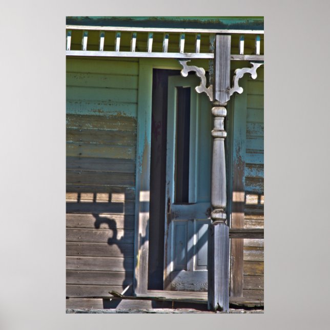 Affiches Vieille propriété abandonnée (Devant)