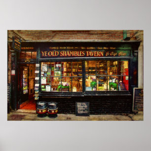 Affiches Vieille taverne de désordre du YE