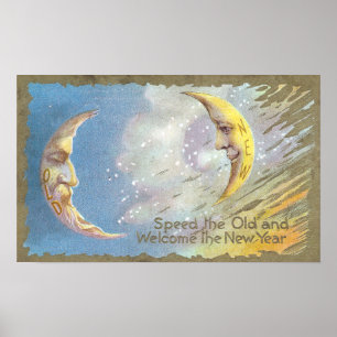 Affiches Vielle Lune et Nouvelle Lune