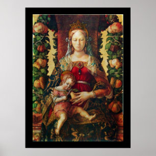 Affiches VIERGE À L'ENFANT particulier 2