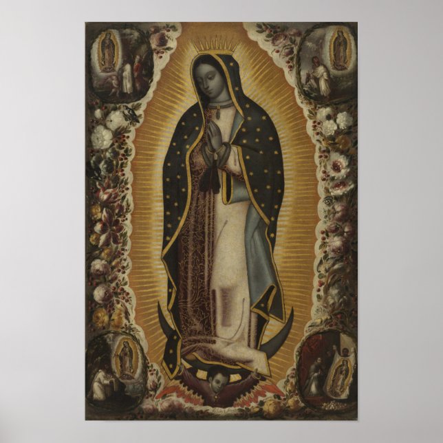 Affiches Vierge de Guadalupe (Devant)