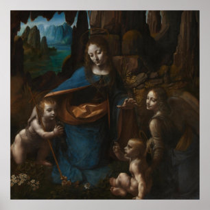 Affiches vierge des rochers