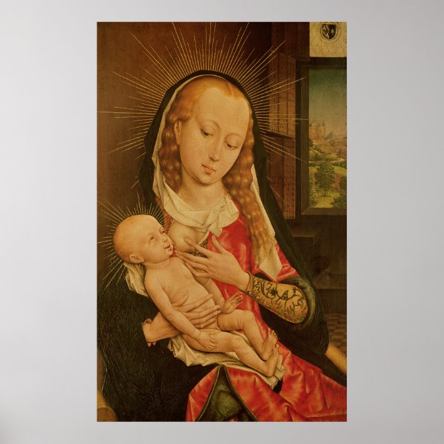 Affiches Vierge et enfant 2 (Devant)