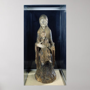 Affiches Vierge et enfant dans Majestd, de Forez