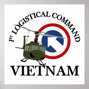 Affiches Vietnam Vet - 1st Log Cmd