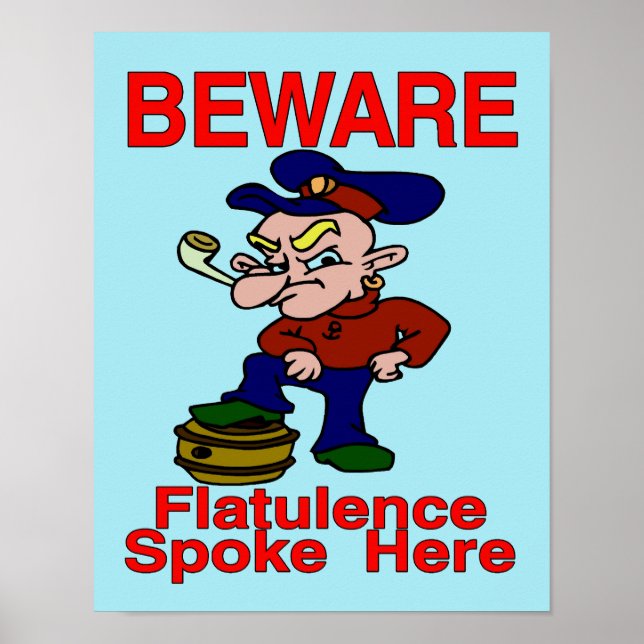 Affiches Vieux marin comique (Devant)