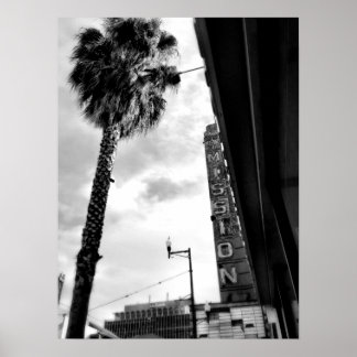 Affiches Vieux théâtre de mission San Francisco