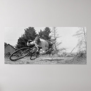 Affiches vieux vélo rapide.