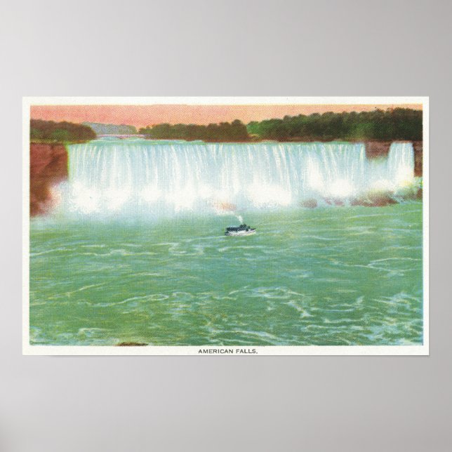 Affiches View of American Falls (Devant)
