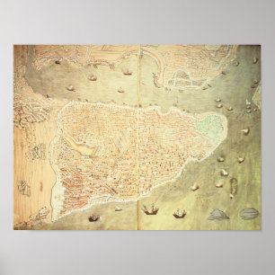 Affiches View of Istanbul