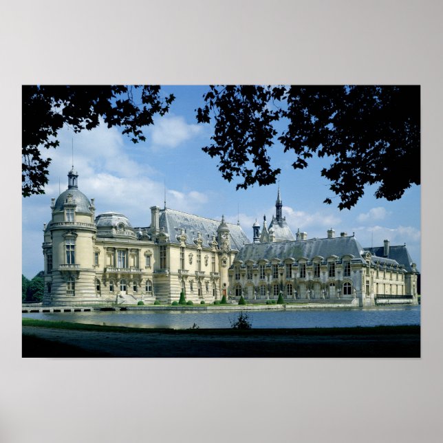 Affiches View of the Grand and Petit Chateau (Devant)