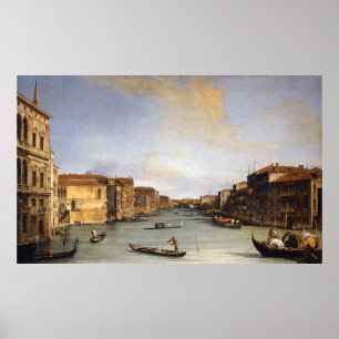 Affiches View of the Grand Canal, Venice - Canaletto