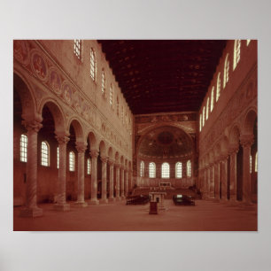 Affiches View of the nave and the altar