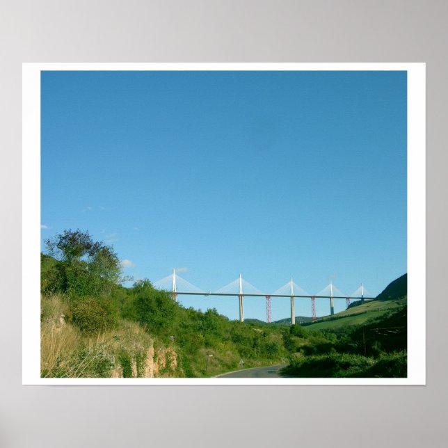 Affiches View of the viaduct, completed in December 2004 (p (Devant)