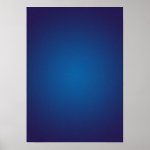 Affiches Vignette en bleu foncé profond