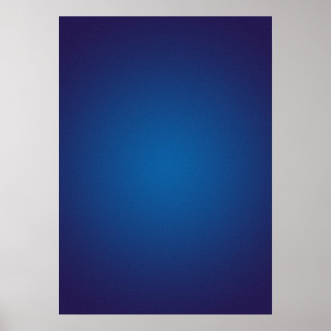 Affiches Vignette en bleu foncé profond (Devant)