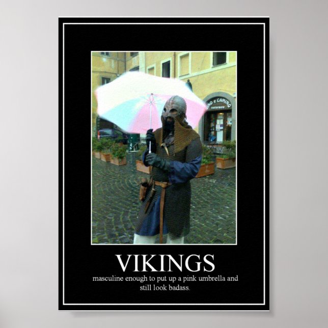 Affiches Viking De Motivational (Devant)