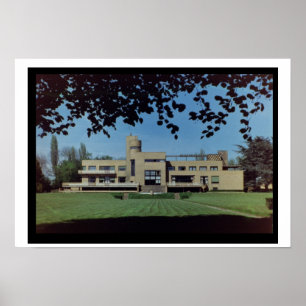 Affiches Villa Cavroix, conçu par Robert Maillet-Stevens (