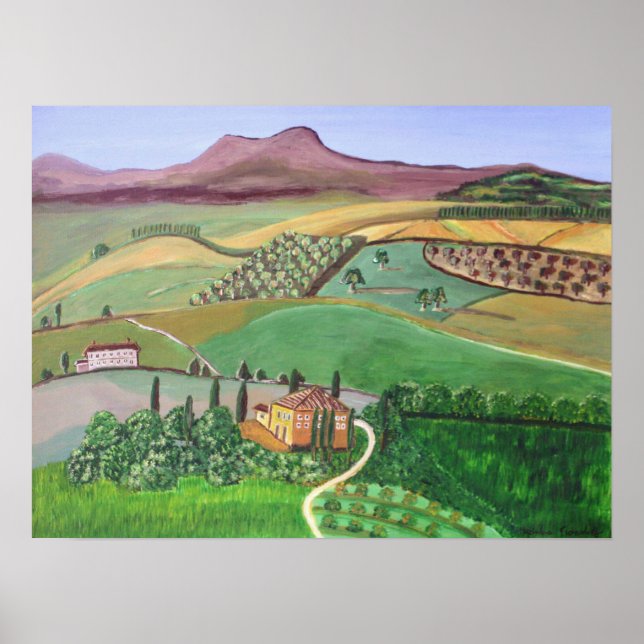 Affiches Villa dans le Village (Devant)