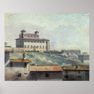Affiches Villa Medici, Rome, c.1776 (oil on paper)