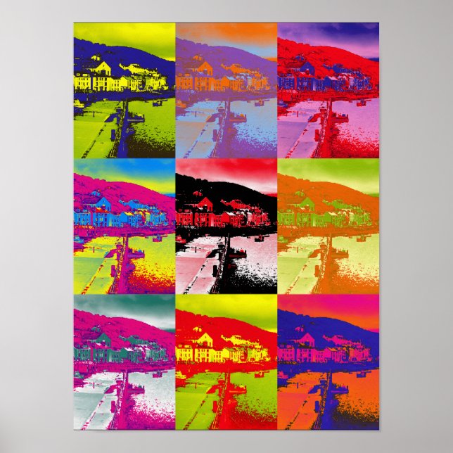 AFFICHES VILLAGES OF WALES (Devant)