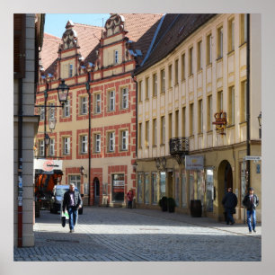 Affiches Ville d'Ansbach Allemagne