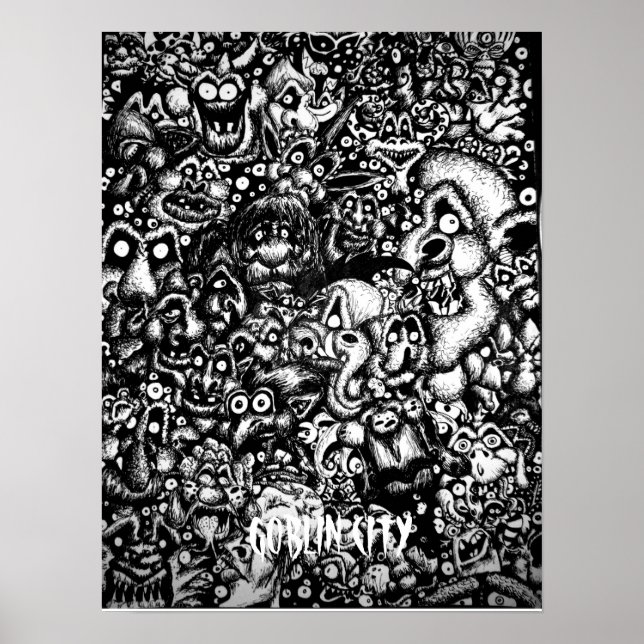 Affiches Ville de Goblin (Devant)