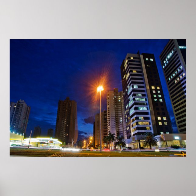 Affiches Ville de nuit Londrina (Devant)