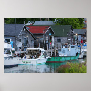 Affiches ville de pêcheurs