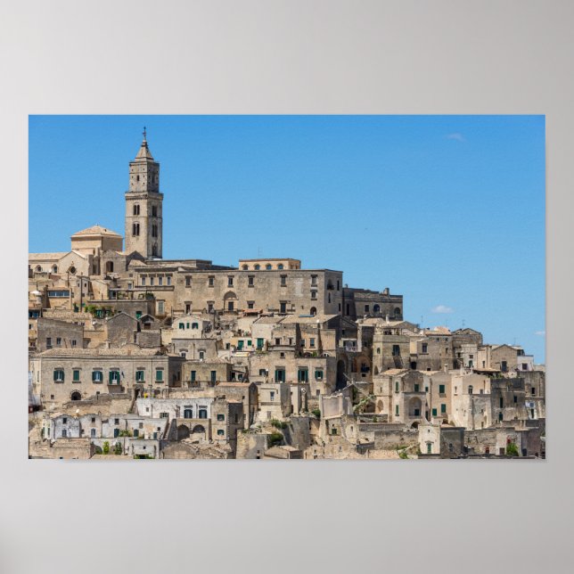 Affiches Ville de Sassi di Matera en Italie (Devant)