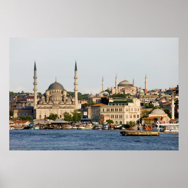 Affiches Ville d'Istanbul Skyline (Devant)