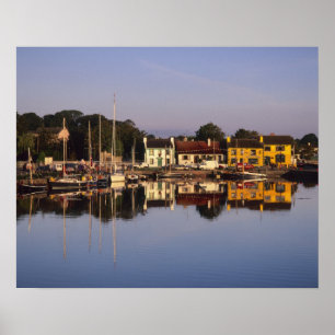 Affiches Ville et port, Kinvarra, comté de Galway,