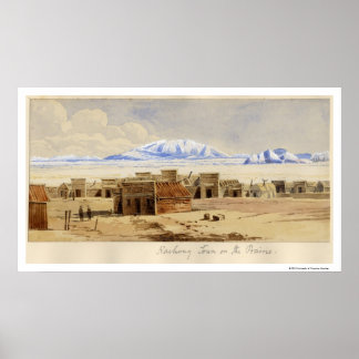 Affiches Ville ferroviaire sur les Prairies