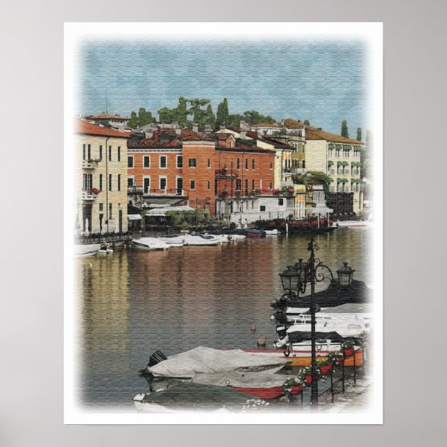 Affiches Ville italienne (Devant)